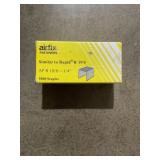 Case of AF R 1/4' Crown Staples for One Money