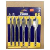 Irwin 6 Pc. Spade Bit Set