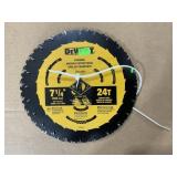 DeWalt 7 1/4' 24T Framing Saw Blades x5