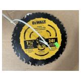 DeWalt 7 1/4' 24T Framing Saw Blades x4