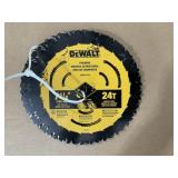 DeWalt 7 1/4' 24T Framing Saw Blades x8