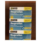 600Pc 200MG Ibuprofen Softgel Pills x 2Bundles