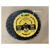 DeWalt 7 1/4' 24T Framing Saw Blades x9