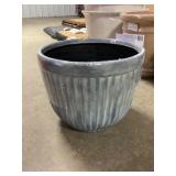 14.25' Grooved Composite Planter i Gray x 2