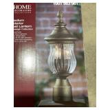 Medium Exterior Post Lantern in Bronze x 2