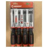 Crescent 4 Pc. Wood Chisel