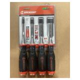 Crescent 4 Pc. Wood Chisel