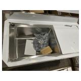 39-1/2' Single Bowl Commercial Sink in Stainless