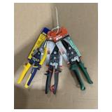 Assorted Aviation Snips x3