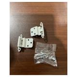 Bag of (24) 2-3/8' Self-Closing Hinges in White