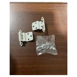 Bag of (24) 2-3/8' Self-Closing Hinges in White