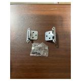 Bag of (24) 2-3/8' Self-Closing Hinges in Chrome