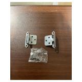 Bag of (24) 2-3/8' Self-Closing Hinges in Chrome