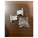 Bag of (24) 2-3/8' Self-Closing Hinges in White