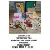 Craft Supplies Lot