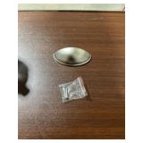 Box of (20) 3-5/8' Cupped Drawer Pulls in Nickel