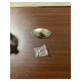 Box of (20) 3-5/8' Cupped Drawer Pulls in Nickel