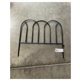 Round Gothic Fence in Black x 12Pcs