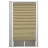23-1/2' x 64' Camel Colored Cordless Blinds x 2