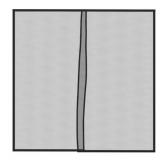 Single Car Garage Screen Door with Accessories