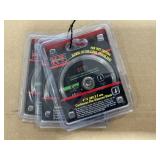 4' Diamond Cut Blade x3