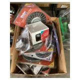 Mix Box Lot Of Assorted Sz. Wire Brushes