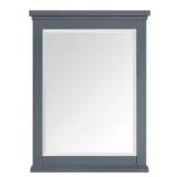 24' x 32' Wall Mounted Mirror in Dark Blue/Gray