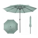 Pure Garden Retractable Outdoor Patio Umbrella