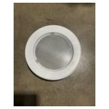 12' Replacement Glass for Can Lights in White x 2