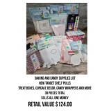Baking And Candy Supplies Lot