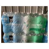 Case of (40) 16.9oz Purified Bottled Water x 10