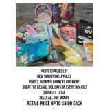 Party Supplies Lot