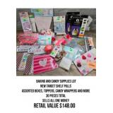 Baking And Candy Supplies Lot