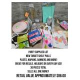 Party Supplies Lot