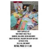 Party Supplies Lot