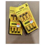 Stanley 6 Pc. Precision Screwdriver Set x2