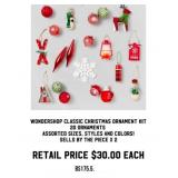 Workshop Classic Christmas Ornament Kit x 2
