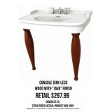 (2) Console Sink Legs for One Money