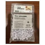 Case of 1/8' Tile Spacers for One Money