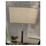 Truman 25' Table Lamp in Walnut/Brass