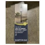 LED Filament Pathway Light in Black/Copper x 4