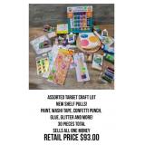 Assorted Target Craft Lot