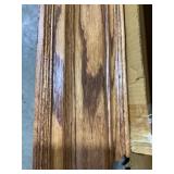 Wooden Mantel in Oak Stain