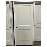 34" x 80" RH MDF Square Top 2-Panel Interior Door