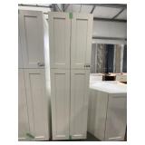 24" x 84" Shaker Pantry Cabinet in White