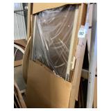 71" x 81.5" Almond Patio Door Screen