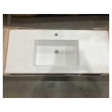 47-1/4" x 19-3/4" Wall Mount Counter Top Sink