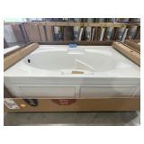 Jacuzzi 42" x 72" White Skirted Bathtub LH