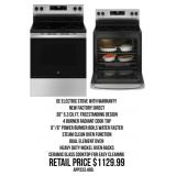30" GE Electric Radiant Cook Top Stove