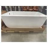 Jacuzze Primo 36" x 68"White Freestanding Soak Tub